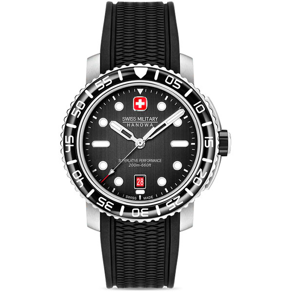 Часы Swiss Military Hanowa Black Marlin SMWGN0001701